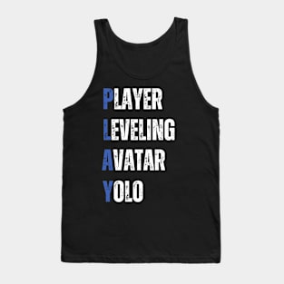 Play funny gaming acronym Tank Top